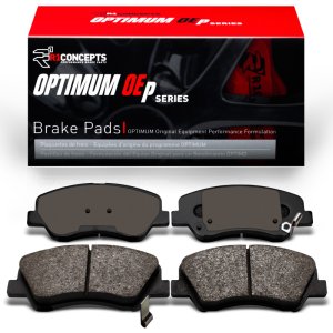 Dodge Attitude Brake Pads - Front - R1 Concepts - Optimum OE - `12-`25